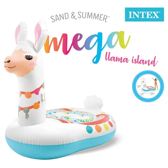 انتكس عوامة لاما أبيض عوامات ومراتب Intex