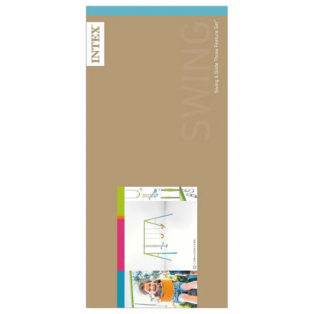 انتكس مرجيحة ثلاثية للتأرجح والانزلاق المراجيح Intex