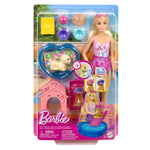 باربي دمية حفلة مسبح الجراء دمية مع اكسسوارات Barbie