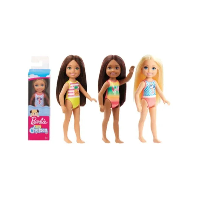 باربي دمية تشيلسي للشاطئ متنوع المجسمات Barbie