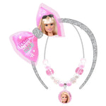 باربي طوق شعر وسلسال الخرز والاكسسوارات Barbie