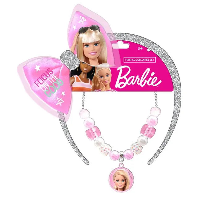 باربي طوق شعر وسلسال الخرز والاكسسوارات Barbie