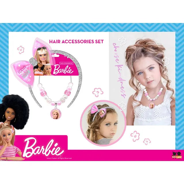 باربي طوق شعر وسلسال الخرز والاكسسوارات Barbie