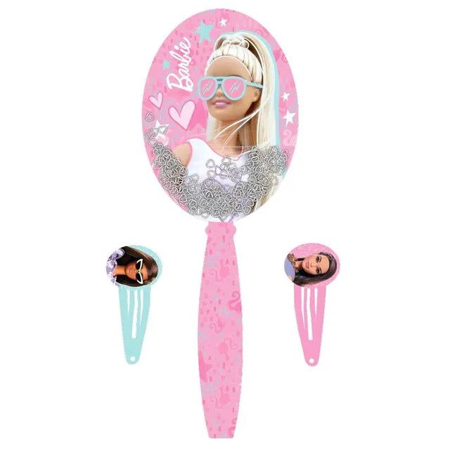 باربي فرشاة شعر مع مشابك الخرز والاكسسوارات Barbie