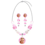 باربي مجموعة مجوهرات 3 قطع الخرز والاكسسوارات Barbie