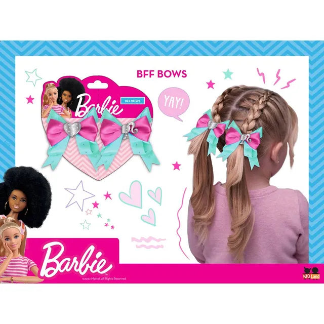 باربي مشابك شعر فيونكة عدد 2 الخرز والاكسسوارات Barbie