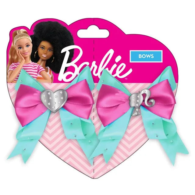 باربي مشابك شعر فيونكة عدد 2 الخرز والاكسسوارات Barbie