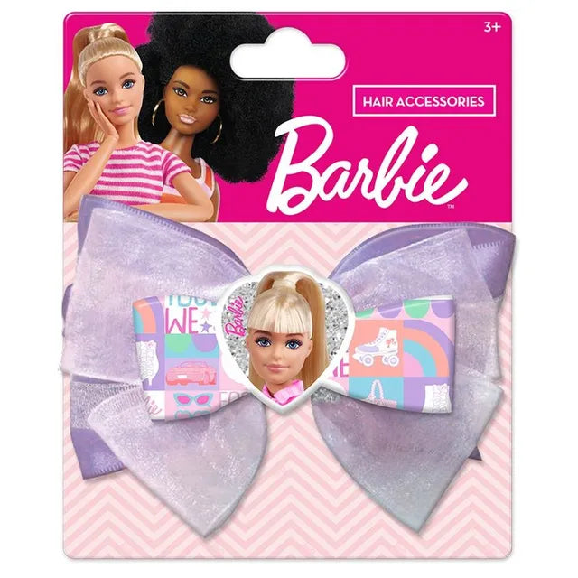 باربي مشبك شعر فيونكة بنفسجي الخرز والاكسسوارات Barbie