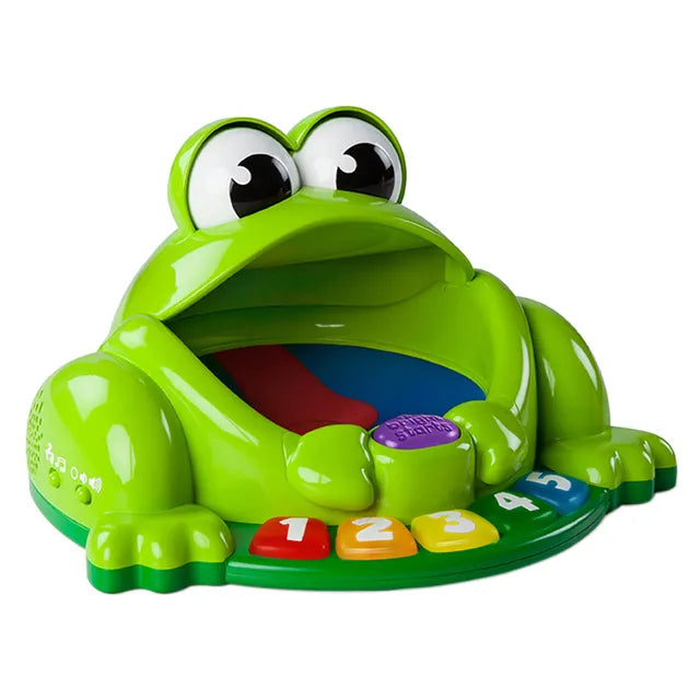 برايت ستارتس لعبة الضفدع الضاحك مواليد تفاعلي Bright Starts