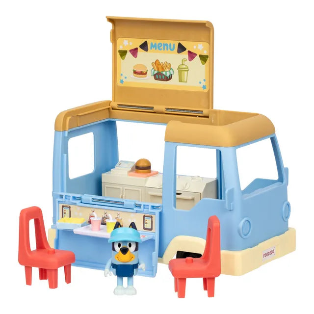 بلوي لعبة شاحنة الطعام مركبات الأطفال Bluey