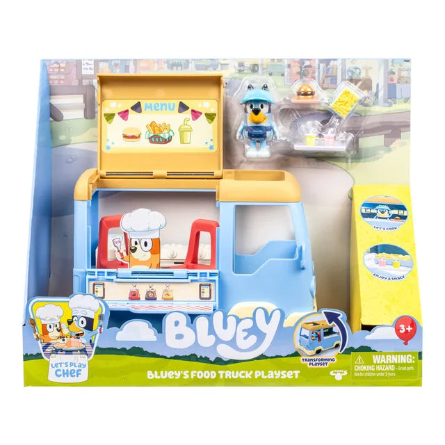 بلوي لعبة شاحنة الطعام مركبات الأطفال Bluey