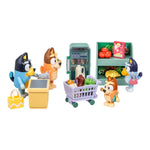 بلوي مجسمات رحلة تسوق العائلة شخصيات كرتونية Bluey