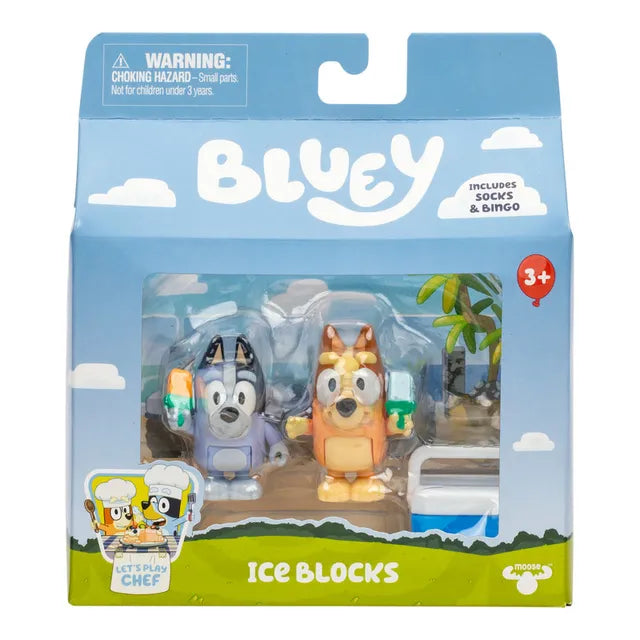 بلوي مجسمات مكعبات الثلج شخصيات كرتونية Bluey