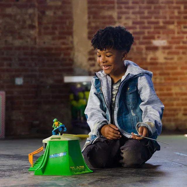 ابطال النينجاء منتزه التزلج الكلاسيكي المجنون شخصيات كرتونية Ninja Turtles