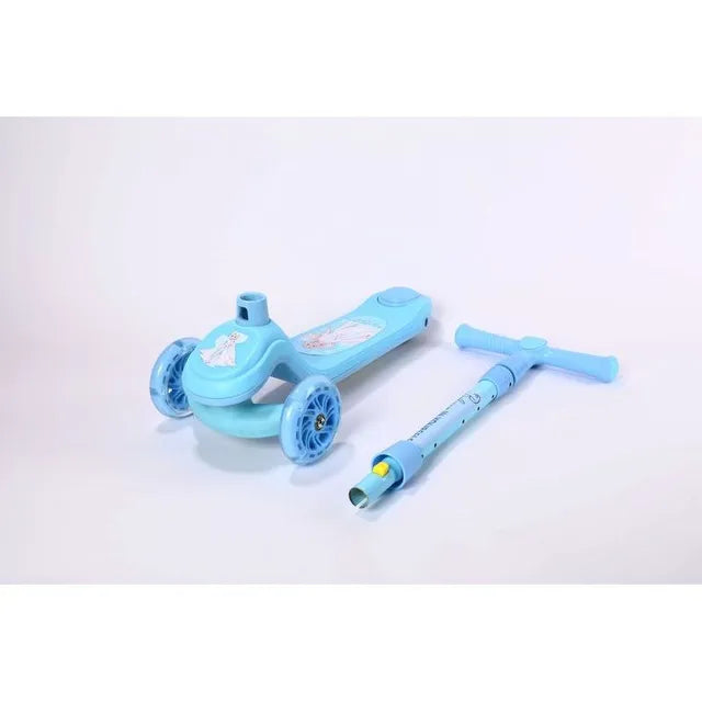 ديزني سكوتر فروزن قابل للطي أزرق سكوتر 3 عجلات Mesucca