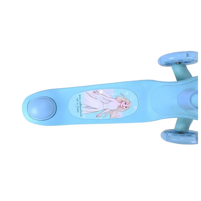 ديزني سكوتر فروزن قابل للطي أزرق سكوتر 3 عجلات Mesucca