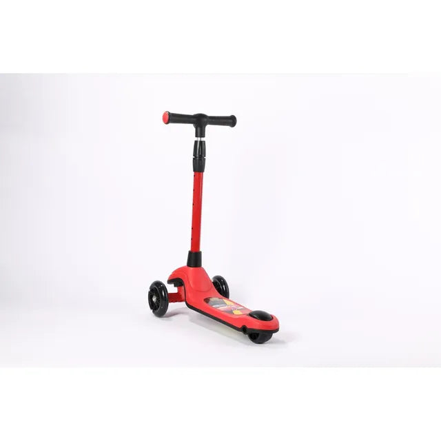 ديزني سكوتر ماكوين قابل للطي لايتنينج أحمر سكوتر 3 عجلات Mesucca