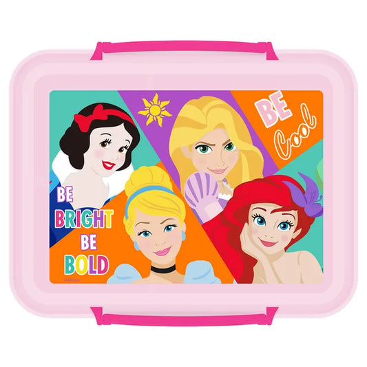 ديزني الأميرات صندوق غداء 3 أقسام أدوات مدرسية Disney