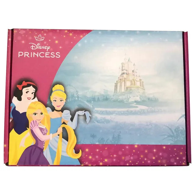 ديزني صندوق غداء 4 أقسام شفاف الأميرات أدوات مدرسية Disney