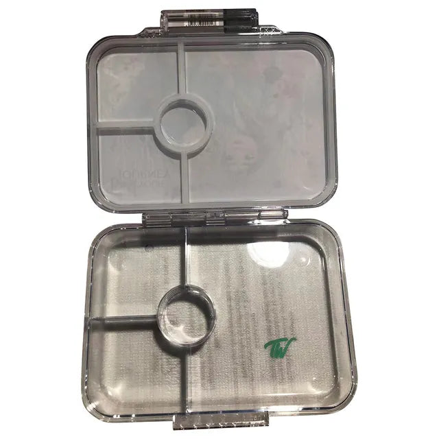 ديزني صندوق غداء 4 أقسام شفاف فروزن أدوات مدرسية Disney