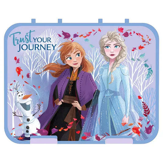 ديزني صندوق إلسا وآنا غداء تريتان 4 أقسام أدوات مدرسية Disney