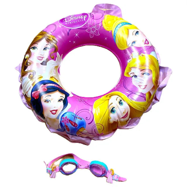 ديزني طقم عوامة ونظارات السباحة ألاميرات اكسسوارات المسابح Mesucca