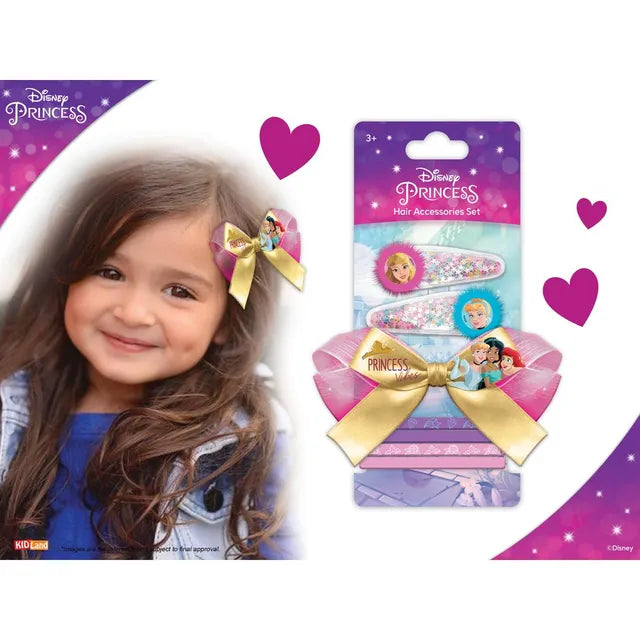 ديزني فيونكة ومشبك شعر الأميرات الخرز والاكسسوارات Disney