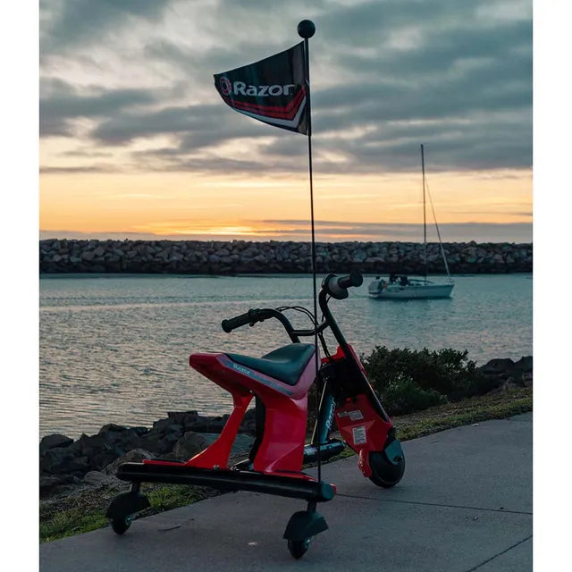 رايزور سكوتر دريفت رايدر 3 عجلات أحمر سكوتر 3 عجلات Razor