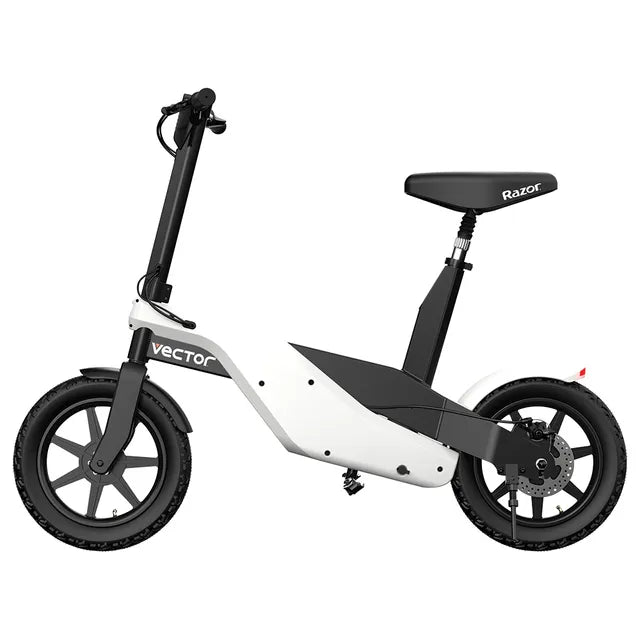 رايزور سكوتر كهربائي فيكتور ميني ابيض ورمادي سكوتر كهربائي Razor