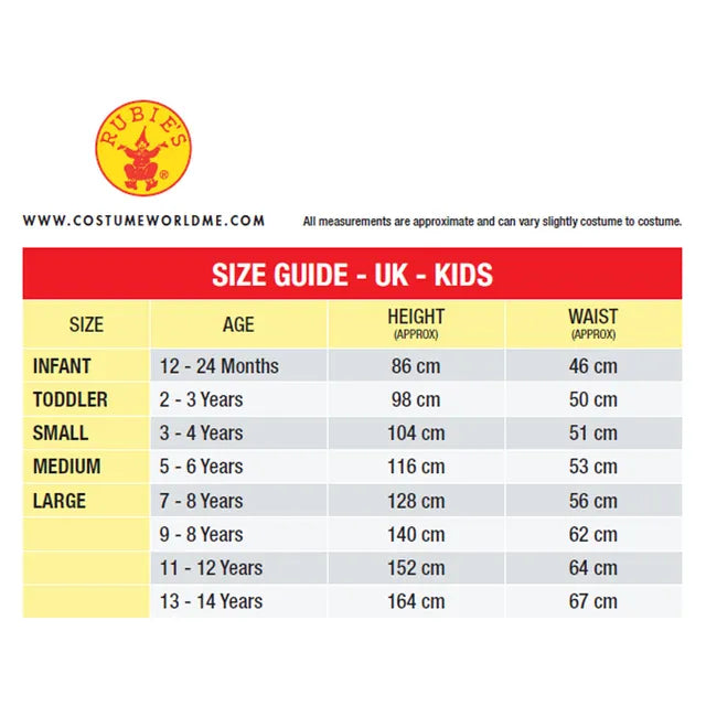 روبيز ديزني زي إنكانتو ميرابيل مقاس 3-5 سنوات الملابس التنكرية RUBIES