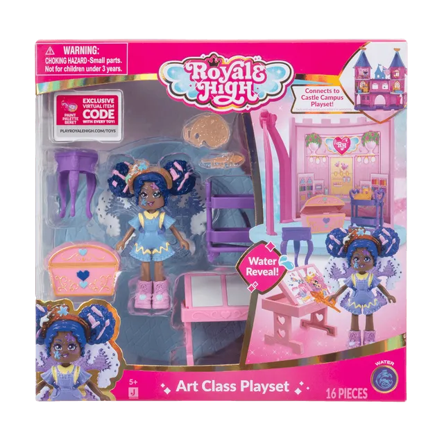رويال هاي مجموعة حصة الفن دمية مع اكسسوارات Royale High