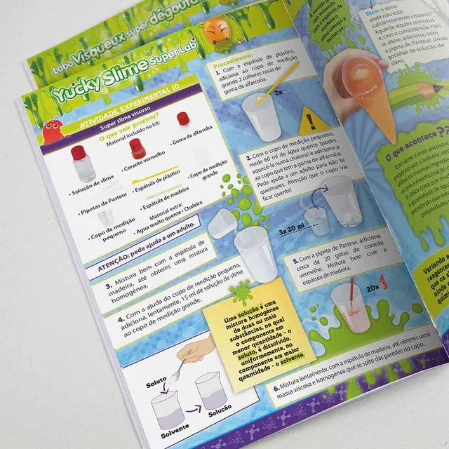 ساينس 4يو مجموعة مختبر صنع السلايم سلايم Science 4 You
