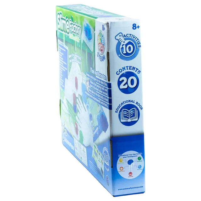 ساينس 4يو مصنع السلايم المتوهج في الظلام سلايم Science 4 You