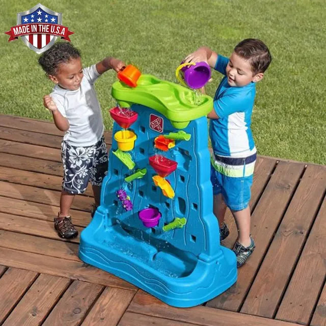 ستيب 2 جدار الشلال المائي طاولات الماء Step2