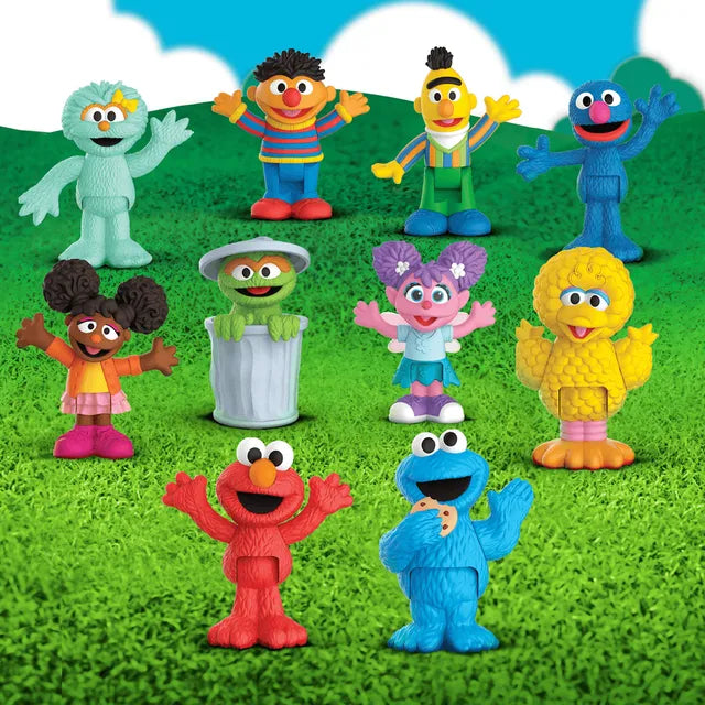 شخصيات عالم سمسم 10 قطع شخصيات كرتونية Sesame Street