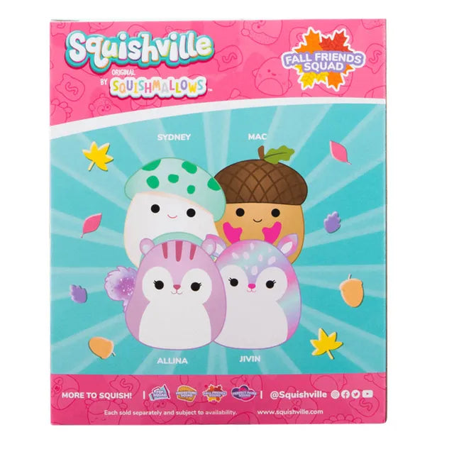 سكويش مالوز دمى فال فريندز سكواد 4 قطع الالعاب القطنية Squishmallows