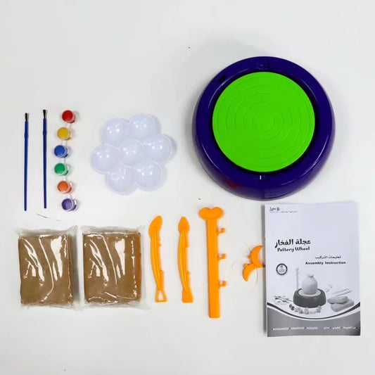 سندس مجموعة عجلة الفخار الصلصال والمعجون Sundus