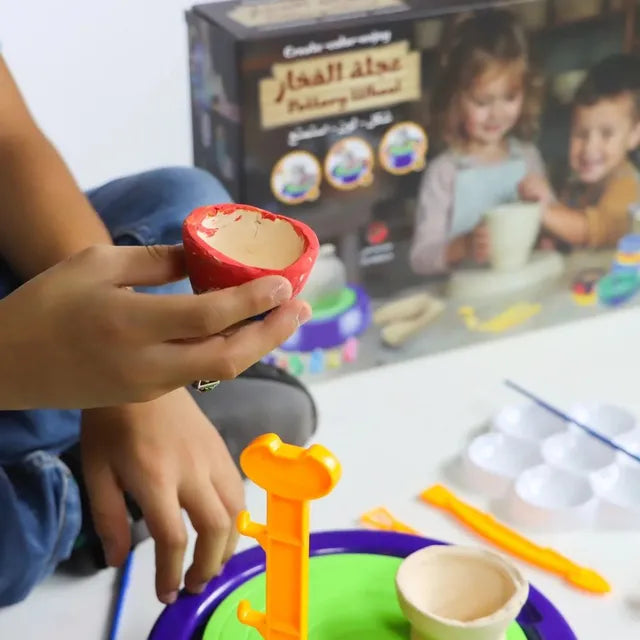 سندس مجموعة عجلة الفخار الصلصال والمعجون Sundus