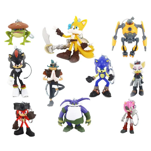 سونيك سلسلة مفاتيح شخصية متنوع شخصيات كرتونية Sonic
