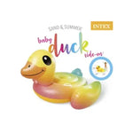 انتكس عوامة قابلة للنفخ بتصميم بطة صفراء متنوع عوامات ومراتب Intex