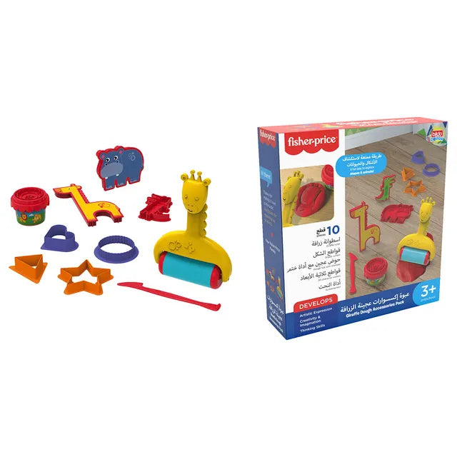 فيشر برايس ملحقات معجون اللعب زرافة الصلصال والمعجون Fisher-Price