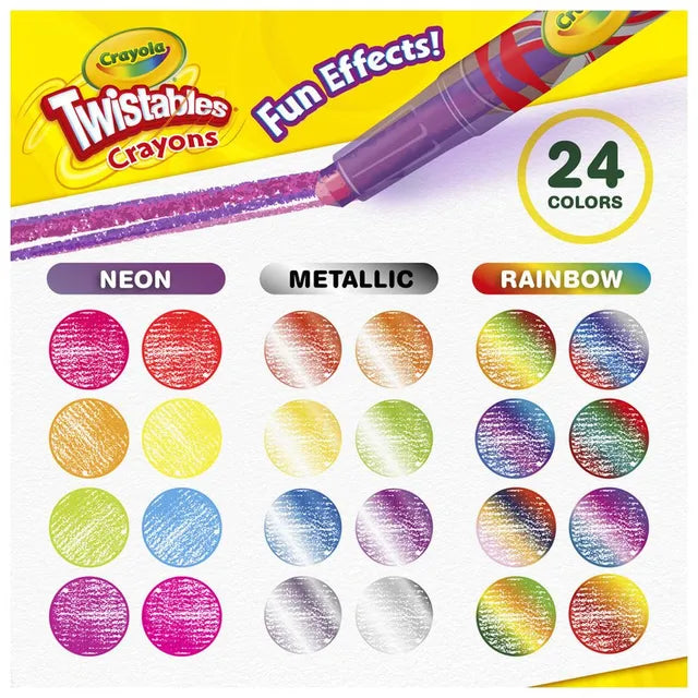 كرايولا أقلام الشمع قابلة للتدوير رسم و تلوين Crayola