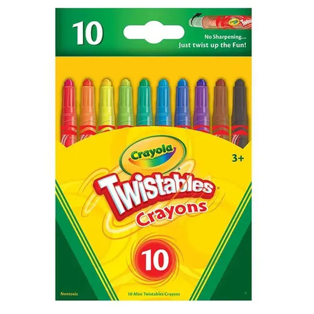 كرايولا أقلام الوان زيتية 10 قطع رسم و تلوين Crayola