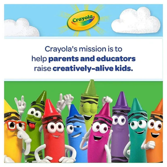 كرايولا أقلام تلوين قابلة للغسل سوبر رسم و تلوين Crayola