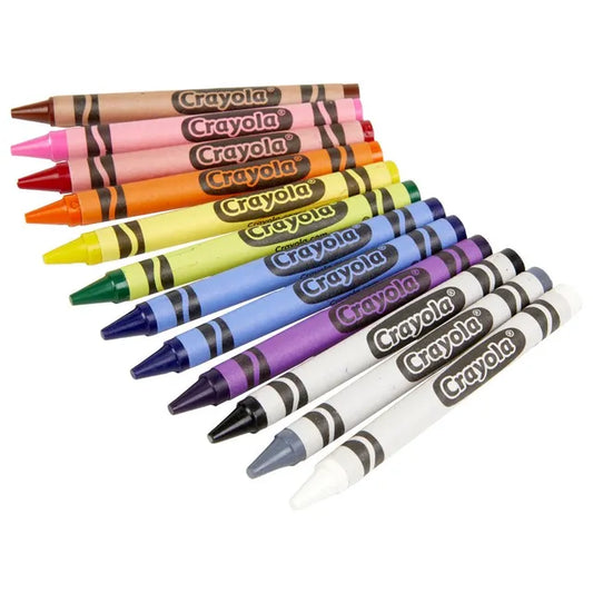 كرايولا أقلام شمع 12 قطعة رسم و تلوين Crayola