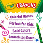 كرايولا ألوان شمعية جامبو 16 قطعة رسم و تلوين Crayola