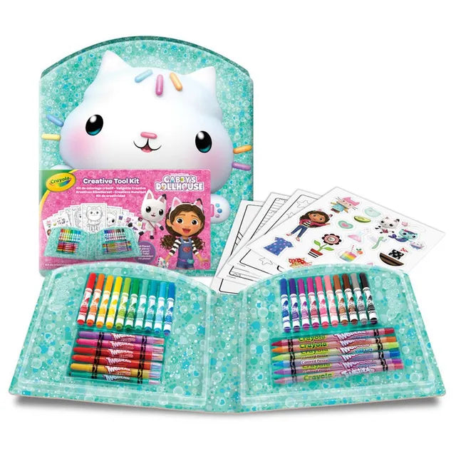 كرايولا مجموعة الأدوات الإبداعية غابي 50 قطعة رسم و تلوين Crayola