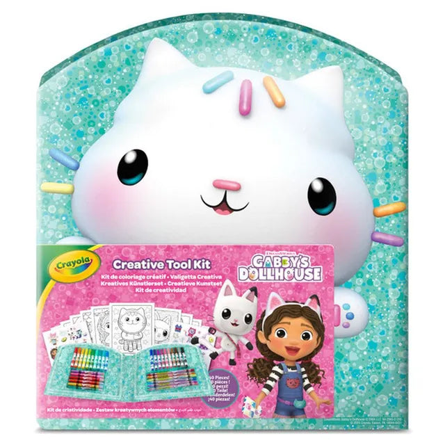 كرايولا مجموعة الأدوات الإبداعية غابي 50 قطعة رسم و تلوين Crayola