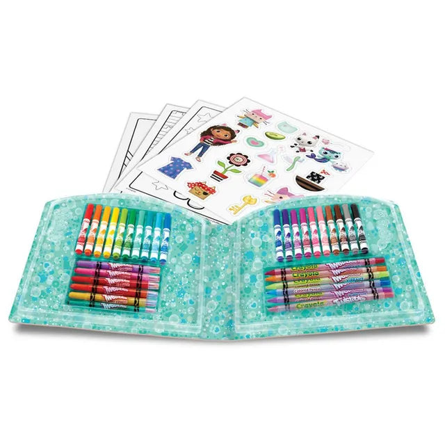 كرايولا مجموعة الأدوات الإبداعية غابي 50 قطعة رسم و تلوين Crayola