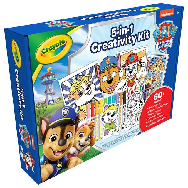 كريولا مجموعة باو باترول الإبداعية 5 في 1 رسم و تلوين Crayola